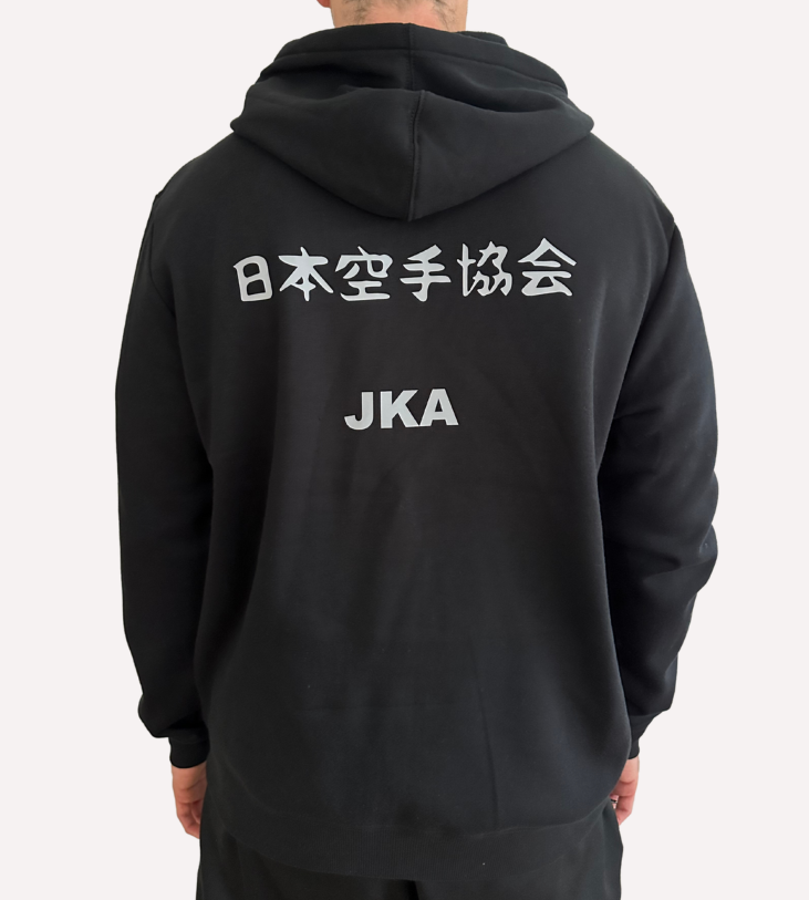 Unisex JKA-SKC Black Zip Up Fleece Jumper