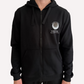 Unisex JKA-SKC Black Zip Up Fleece Jumper