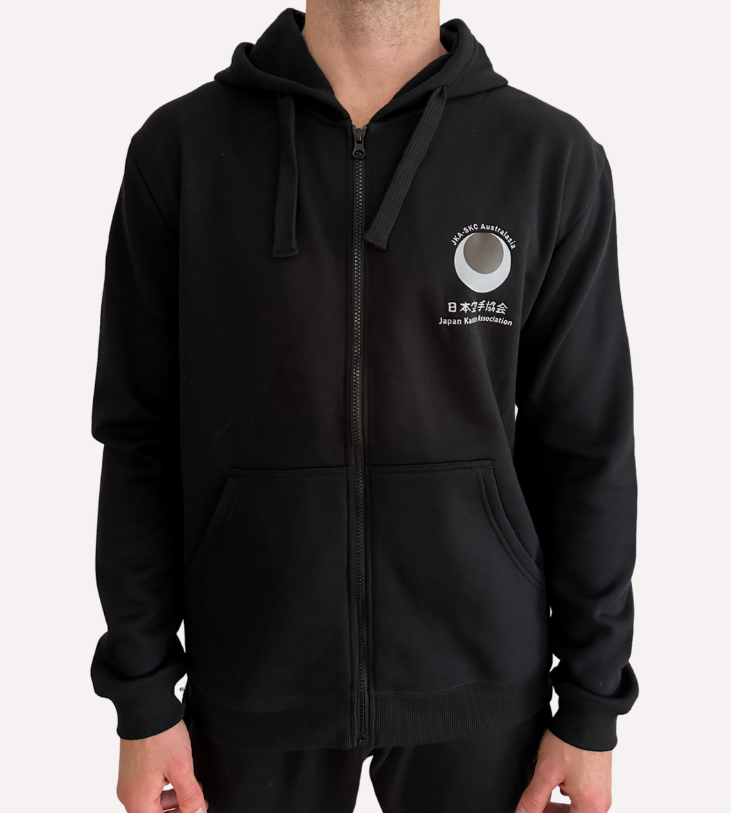 Unisex JKA-SKC Black Zip Up Fleece Jumper