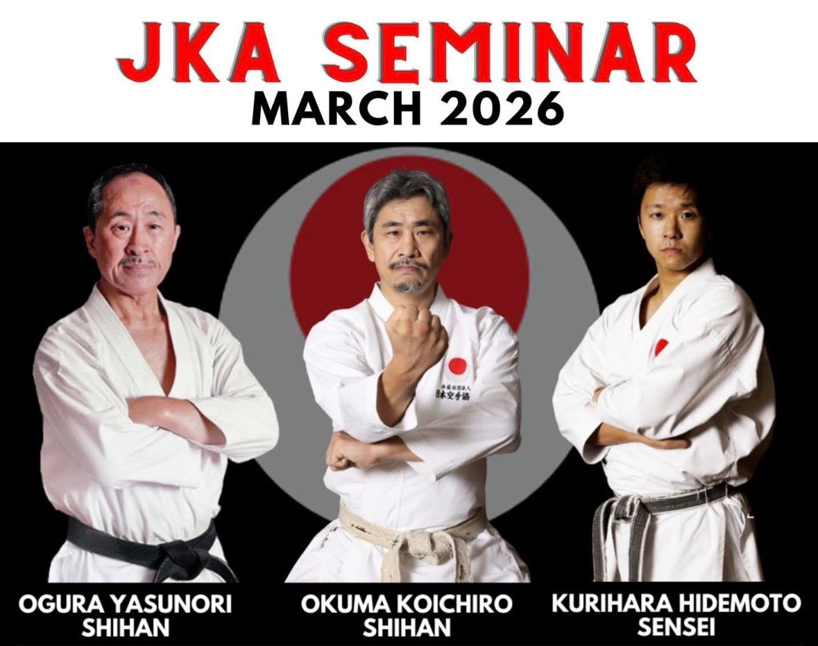 JKA Seminar: March 5th-8th, 2026 (Adults)